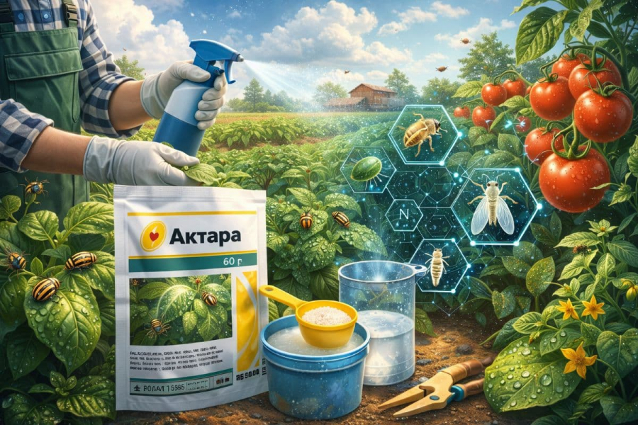 Актара 60 г: чому це оптимальне фасування та як правильно використовувати препарат