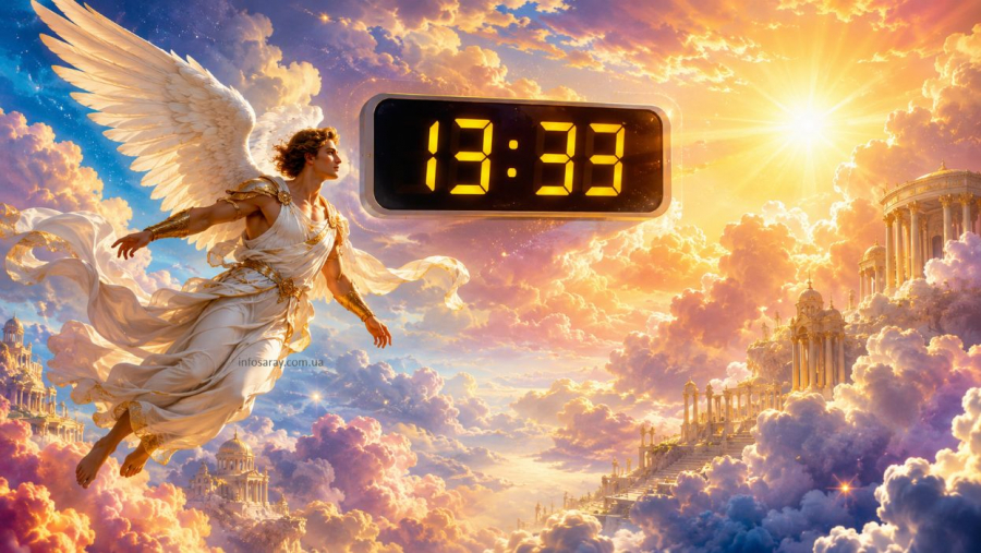 Время 13:33 на часах — что хотят сказать нам ангелы