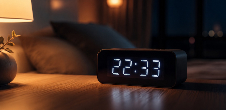Что подсказывает время 22:33 на часах