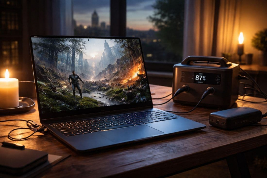 Енергоефективний ноутбук для роботи та ігор у 2026: як вибрати при блекаутах