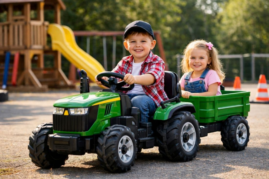 Вплив регулярного використання дитячого електротрактора на фізичний розвиток дитини