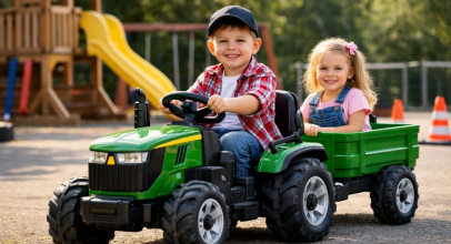 Вплив регулярного використання дитячого електротрактора на фізичний розвиток дитини