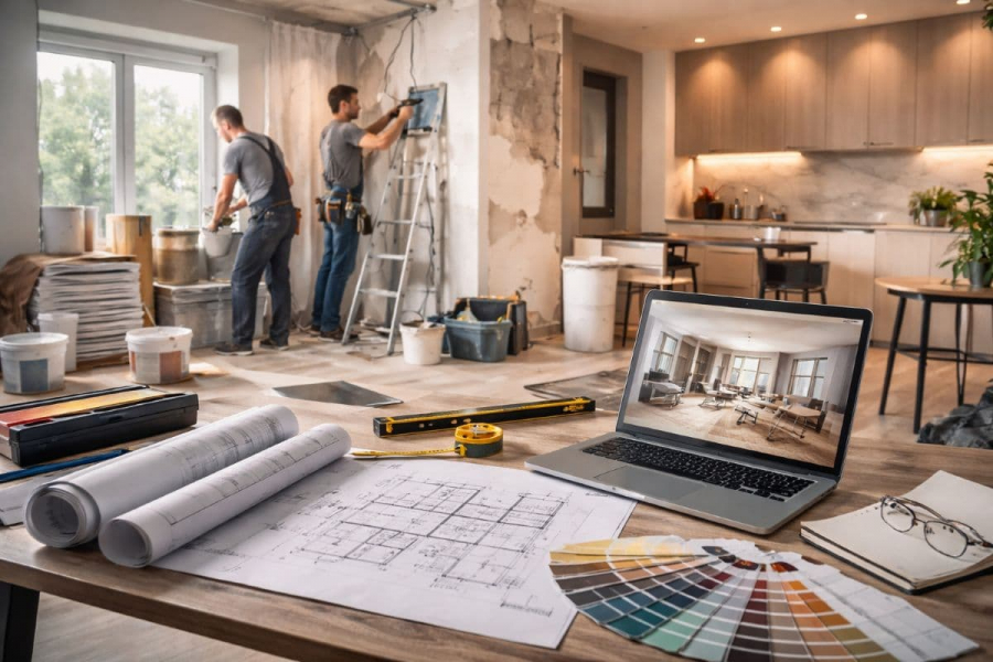 Етапи створення дизайнерського ремонту: від першої ідеї до фінальних штрихів