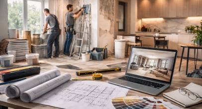 Етапи створення дизайнерського ремонту: від першої ідеї до фінальних штрихів