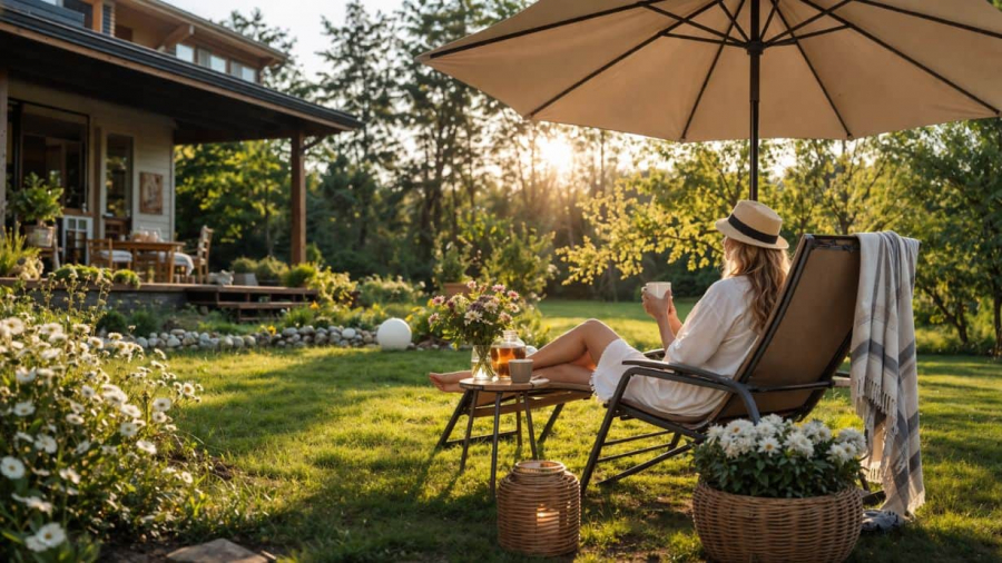 Что нужно для комфортного отдыха на даче летом