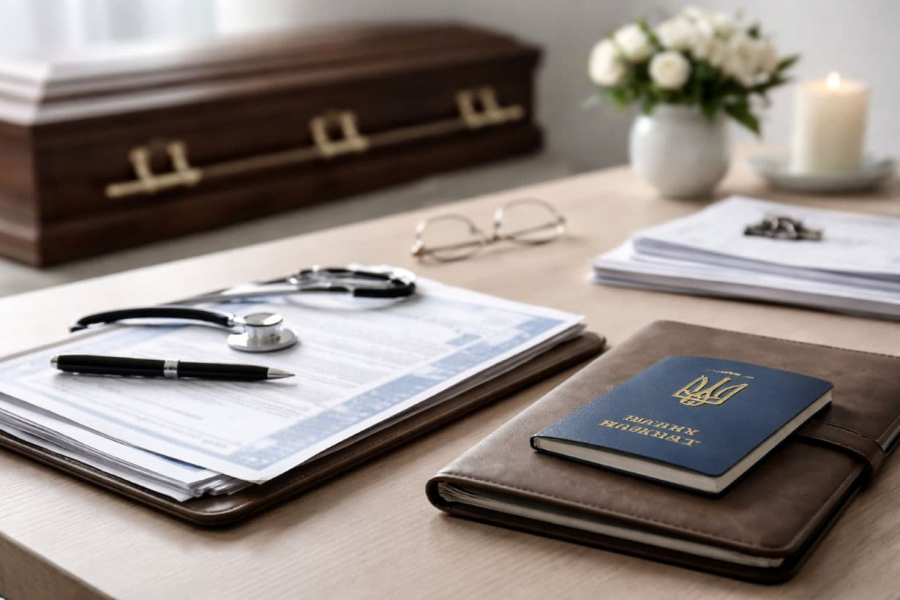 Какие документы нужны для репатриации умершего в Украину