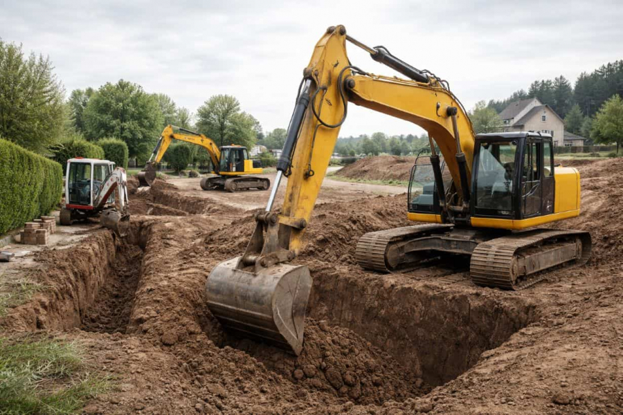 Как выбрать экскаватор под конкретные задачи: от котлована до ландшафта