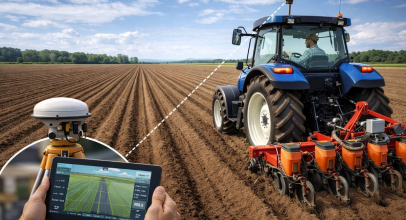 RTK у сільському господарстві: як досягти точного паралельного водіння