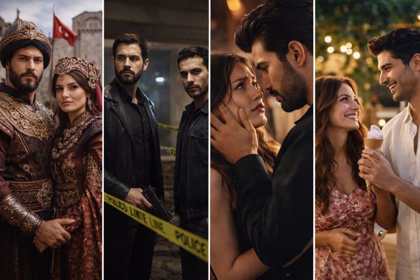 Різноманіття жанрів турецьких телевізійних серіалів