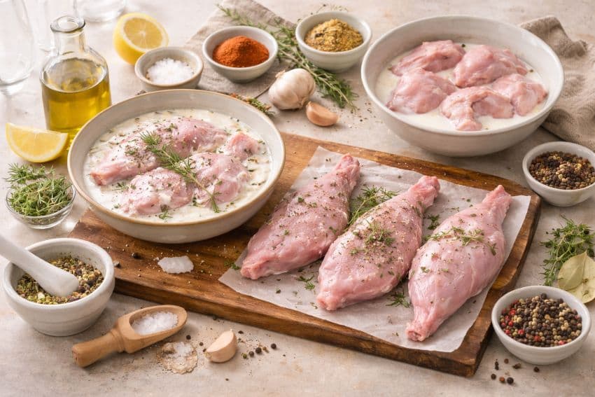 Підготовка перед плитою: що зробити, щоб м&rsquo;ясо кролика стало м&rsquo;яким
