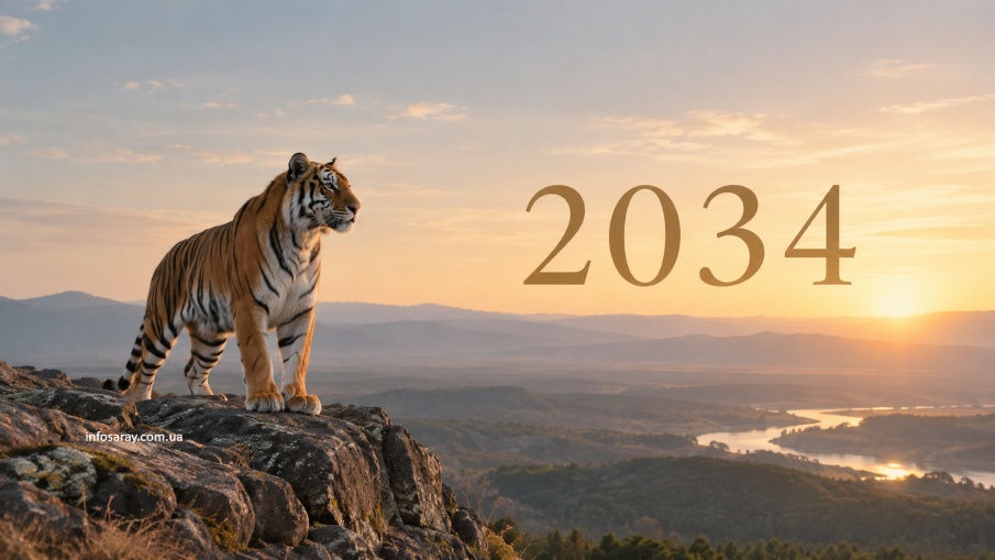 Дерев'яний Тигр - символ 2034 року