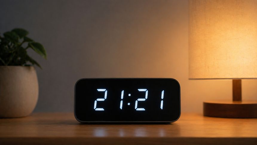 21:21 на часах