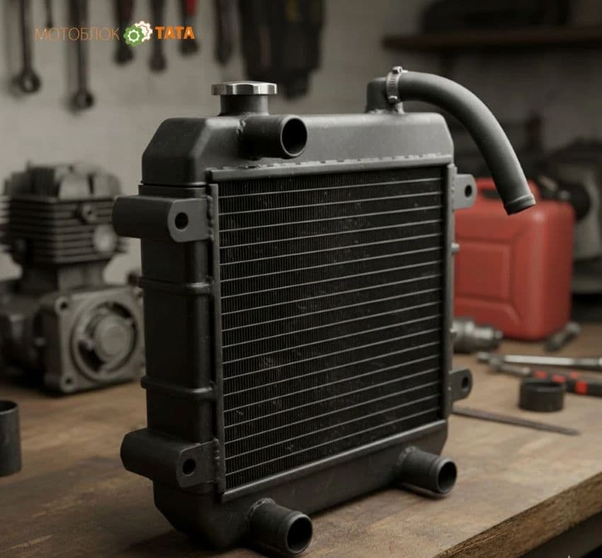Как подобрать радиатор для мотоблока: три параметра