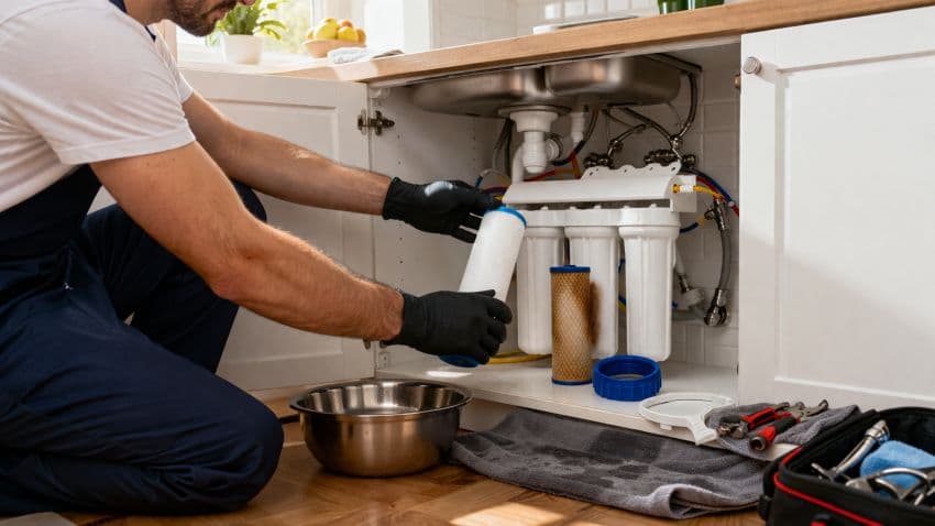 Обслуговування водяного фільтра: коли міняти картриджі