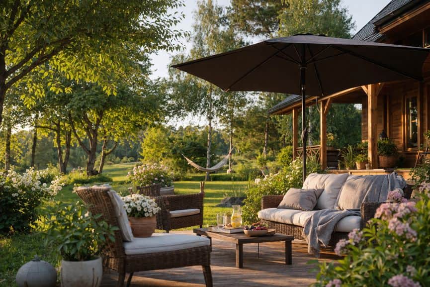 Что нужно для комфортного отдыха на даче летом