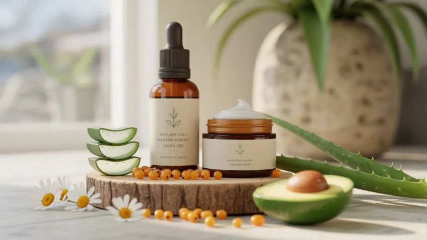 Які компоненти часто зустрічаються в натуральній косметиці