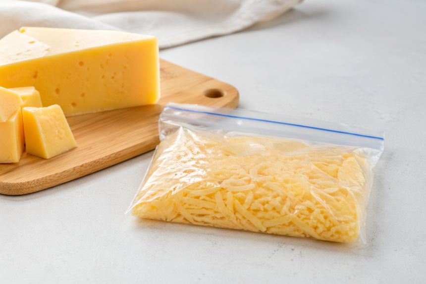 Как лучше замораживать твердый сыр: куском или тертым