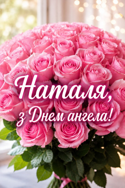 Наталя, з Днем ангела!