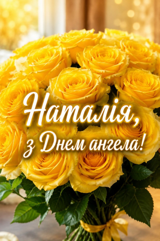 Наталія, з Днем ангела!