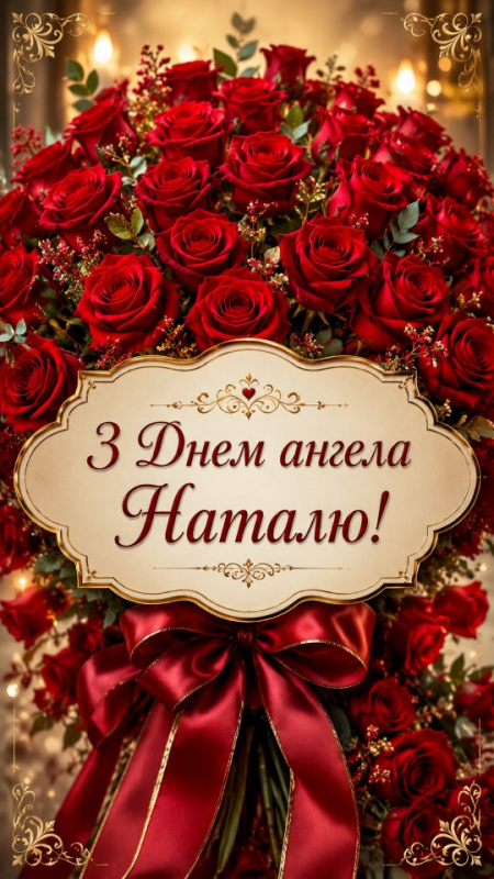 З Днем ангела, Наталю!