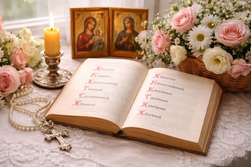 Церковні імена дівчаток в Україні