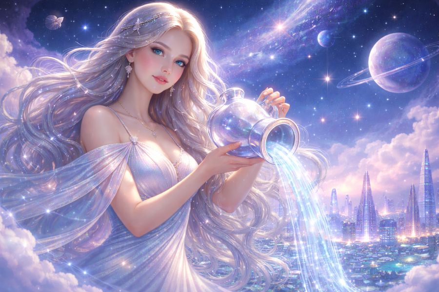 Акваріус серед зірок і майбутнього міста